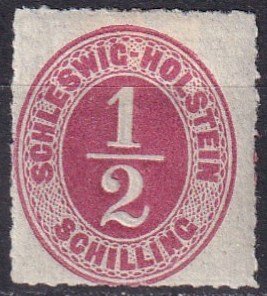 Schleswig-Holstein #3 F-VF Unused CV $40.00 (Z1410)