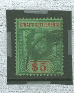 Straits Settlements #201v  Single