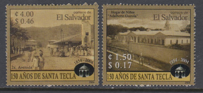 El Salvador 1603-1604 MNH 