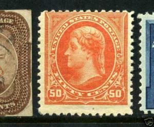 Scott #260 Jefferson Unused Stamp with Weiss Cert (Stk#260-8)