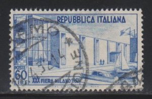 Italy,  60 l Milan Trade Fair  (SC# 600) Used