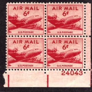 #C39 Mint,OG,NH... Plate Block of 4... SCV $0.50