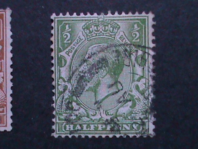 ​GREAT BRITAIN-1934 KING GEORGE V USED VF 89 YEARS OLD WE SHIP TO WORLDWIDE.