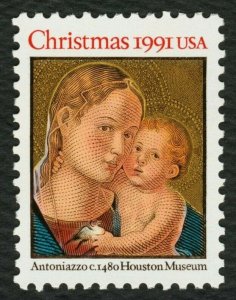 #2578 Madonna & Child, Sheet & Booklet Singles, Mint **ANY 5=FREE SHIPPING**