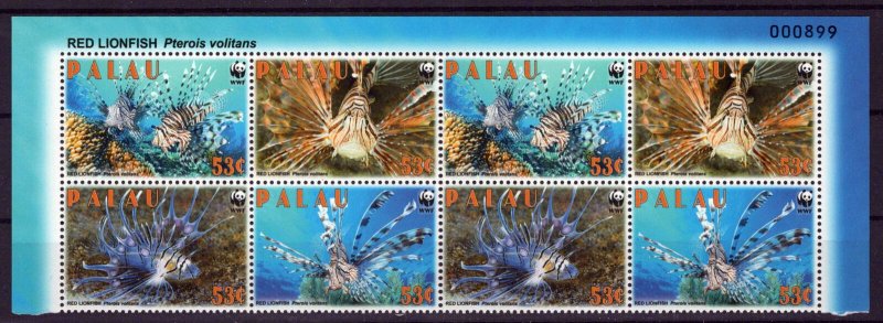 Palau 992a MNH Marine Life Fish ZAYIX 0324M0079