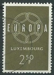33 Used Stamps of Luxembourg