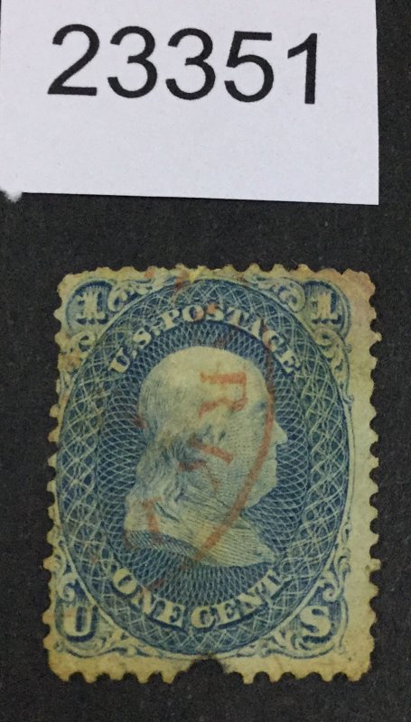 US STAMPS #63 USED LOT #23351