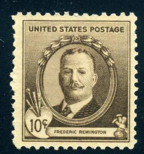 Scott #888 - 10¢ Frederick Remington - MNH