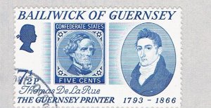Guernsey 59 Used Stamps on stamps 1 1971 (BP71303)