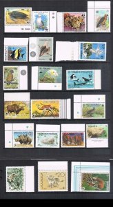 Cayman Islands beautiful animal stamps all MNH