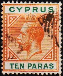 Cyprus. 1912 10pa S.G.74b Fine Used