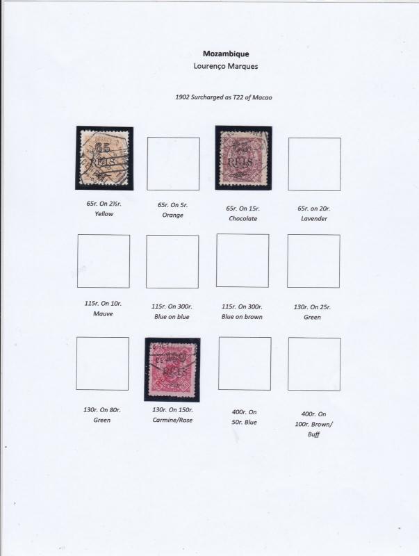 Mozambique Stamps Ref 14909