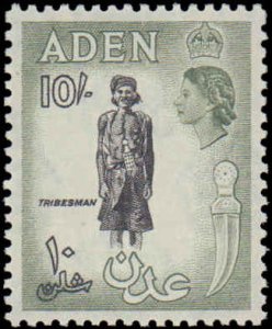 Aden #60, Incomplete Set, 1954, Never Hinged