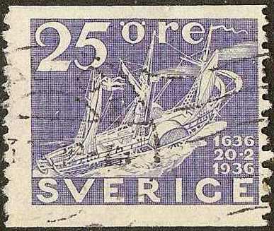 Sweden - 255 - Used - SCV-0.50