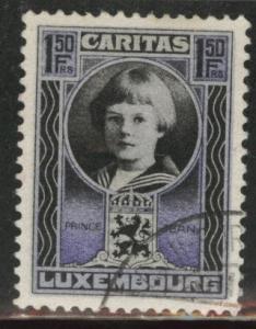 Luxembourg Scott B19 Used Semi-Postal stamp CV$12