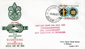 Bermuda 1964 Sc 198 FDC 1