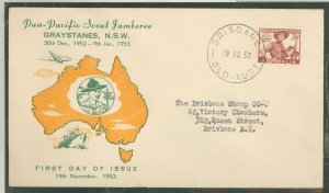 Australia  #249   (Fdc) (Jamboree)
