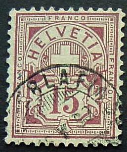 Switzerland, Scott 76, Used