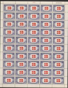 US #920 Mint Sheet Denmark 