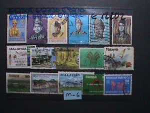 ​MALAYSIA STAMP:11969 FAMOUS PEOPLE AND PICTORIAL MALAYSIA STAMPS - USED VF