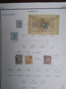 collection on pages Zambezia CV $116