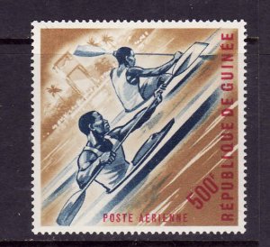 Guinea-Sc#C46-unused NH-Sports-single sculls-Rowing-1963-