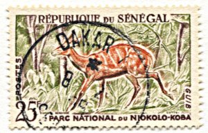 Senegal 199, used, Bushbuck