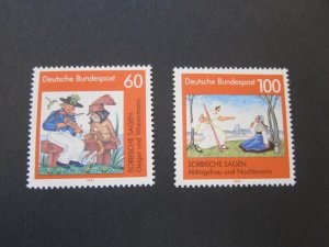 Germany 1991 Sc 1689-90 set MNH