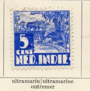 Dutch Indies Netherlands 1934 Early Issue Fine Used 5c. NW-170650