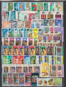 Z7133 J L,Stamps cayman islands mnh/mh with sets nice condition, many mnh