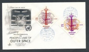D455900 Haiti UN Commission on Peaceful Uses of Outer Space 1963 FDC