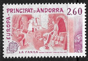 Andorra French #308 2.60fr Europa - Catalane Gold Works - Interior ~ MNH