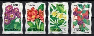 ROMANIA 2015 - Flowers /complete set MNH