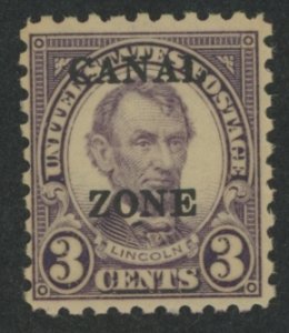 Canal Zone #98 Unused Single
