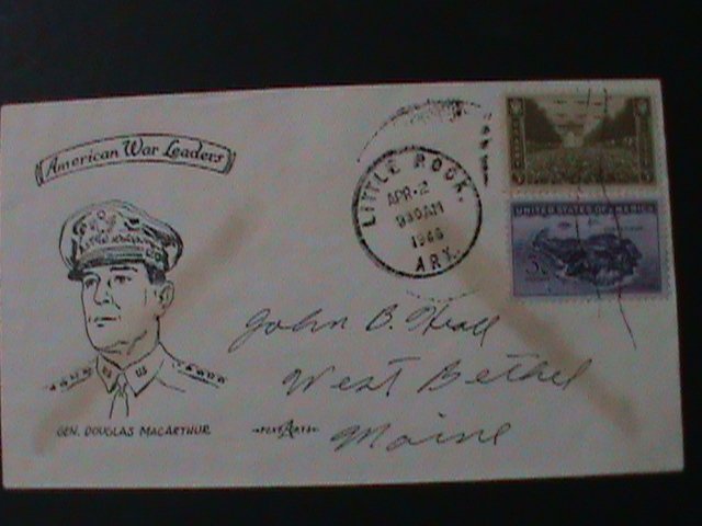 ​UNITED STATES-1945-SC#934 WORLD WORL II -COVER-FANCY CANCEL-VF 79 YEARS OLD