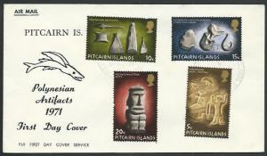 PITCAIRN 1971 Artifacts FDC................................................59803