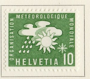 Switzerland Helvetia 1956 Early Issue Fine Mint Hinged 10c. NW-170848