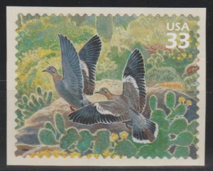 #3293c, Doves, in mount MNH, '.33 cent'