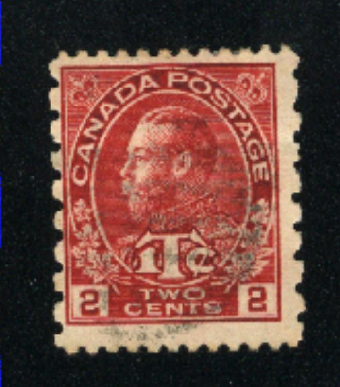 Canada #MR5    u    1916 PD