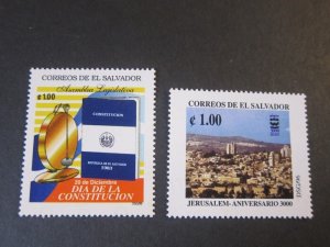 Salvador 1996 Sc 1454,1456 sets(2) MH