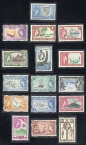 Solomon Islands Stamps # 89-105 MNH XF Scott Value $110.00