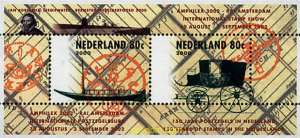 89475 MNH HOLANDA 2000 AMPHILEX 2002. EXPOSICION FILATELICA INTERNACIONAL