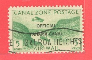 Canal Zone #CO8 Used Single