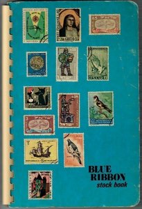 389 Different United Nations NY Mint NG stamps in stock book - see all scans