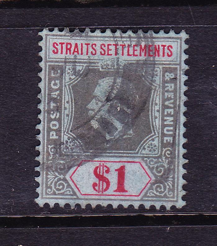 STRAITS SETTLEMENTS 1912-23  $1  KGV  FU  SG 210