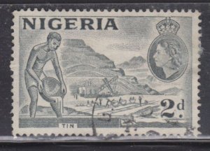 Nigeria 93B Mining Tin 1956