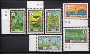 Samoa 1988 Set of 6 Conservation, Scott 741-746 MNH, value = $7.85