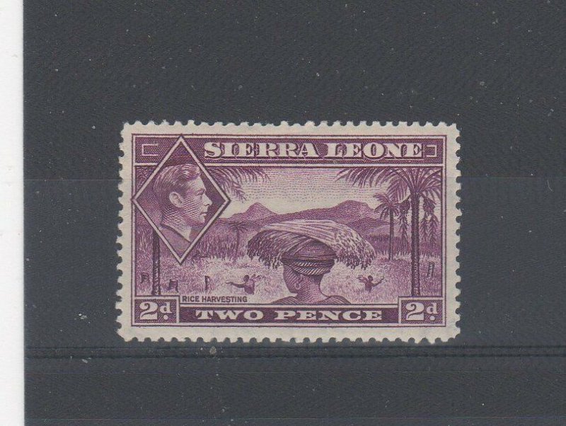 Sierra Leone 1938-44 2d LMM