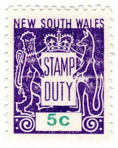 (I.B) Australia - NSW Revenue : Stamp Duty 5c