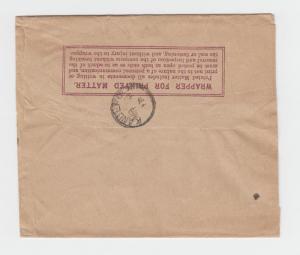 CEYLON 1891 2c WRAPPER TO KANDAPOLLA TIMES OF ceylon H&G E2 (SEE BELOW)